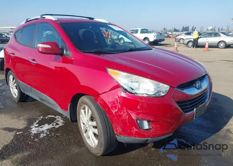 2013 Hyundai Tucson Limited z USA, uszkodzony, nr VIN KM8JUCAC4DU638751